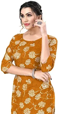 Stylish A-Line Multicoloured Printed Crepe Kurta Combo Of 3-thumb4