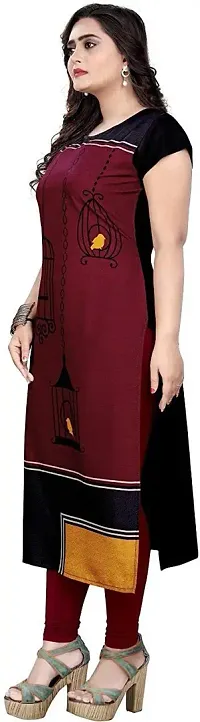 Stylish Colourblocked Crepe Kurta For Women Pack Of 2-thumb2