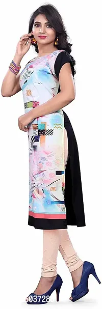 Stylish Printed Crepe Kurta For Women Pack Of 2-thumb5