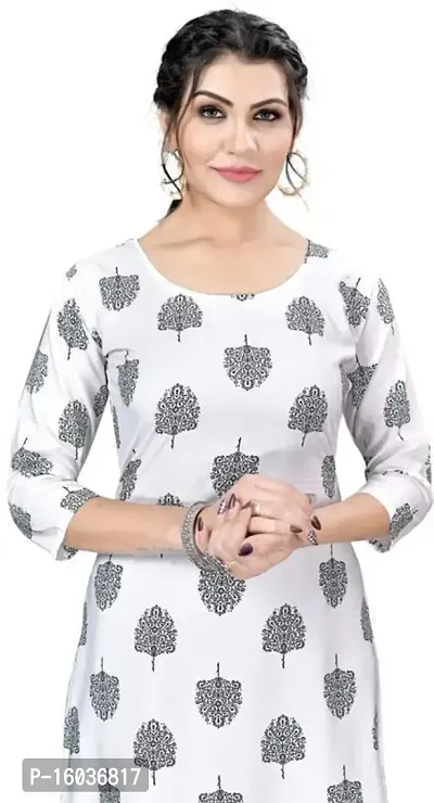 Stylish Printed Crepe Kurta For Women Pack Of 2-thumb3