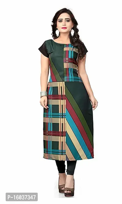 Stylish Printed Crepe Kurta For Women Pack Of 2-thumb3