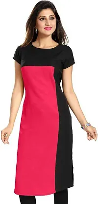 Stylish Fancy Designer Crepe Kurta For Women Pack Of 2-thumb4