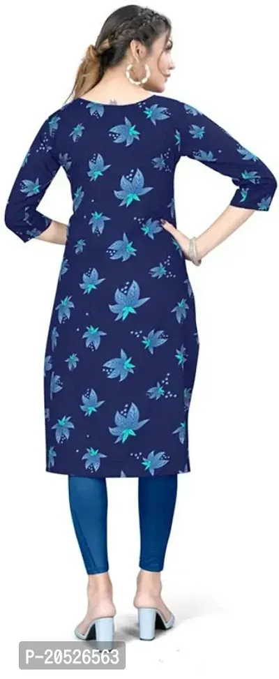 Stylish Fancy Designer Crepe Printed Kurta For Women Combo Of 4-thumb2