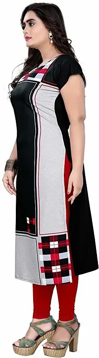 Stylish Printed Crepe Kurta For Women-thumb2