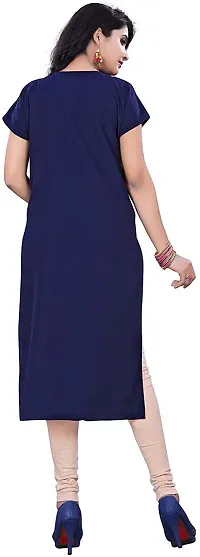 Stylish Colourblocked Crepe Kurta For Women Pack Of 2-thumb2