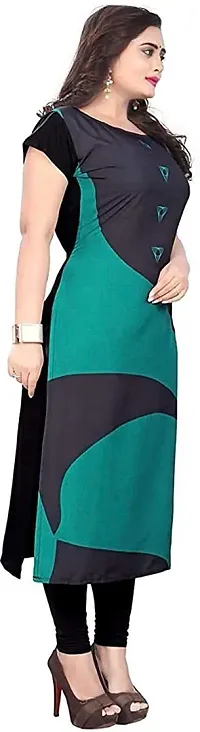 Stylish Colourblocked Crepe Kurta For Women Pack Of 2-thumb2