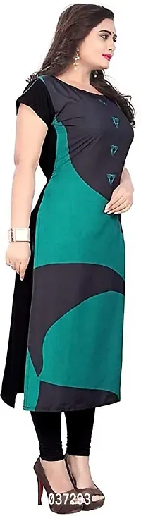 Stylish Colourblocked Crepe Kurta For Women Pack Of 2-thumb3