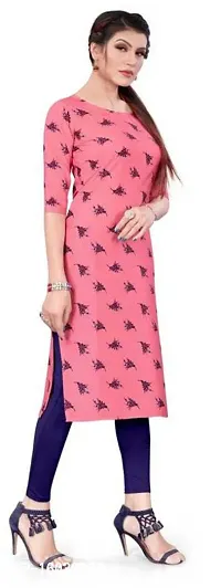 Stylish Printed Crepe Kurta For Women Pack Of 2-thumb3