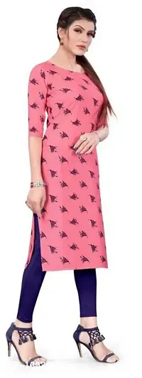 Stylish Printed Crepe Kurta For Women-thumb3