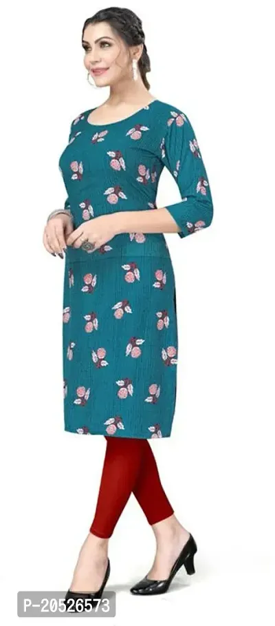 Stylish Fancy Designer Crepe Printed Kurta For Women Combo Of 4-thumb5