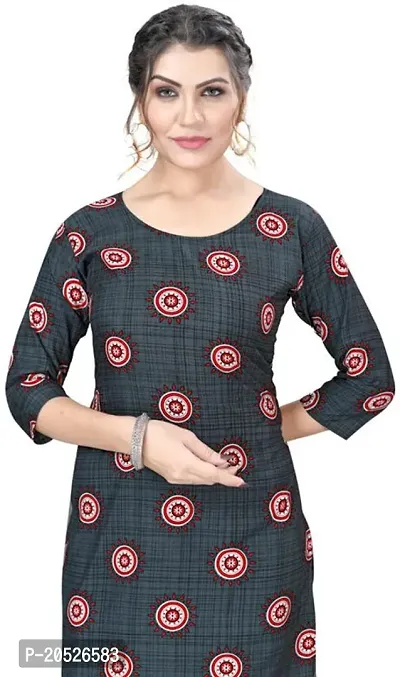 Stylish Fancy Designer Crepe Printed Kurta For Women Combo Of 4-thumb4