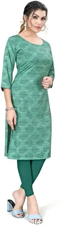 Stylish Printed Crepe Kurta For Women Pack Of 2-thumb5