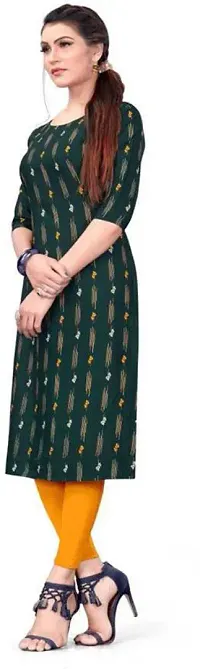 Stylish Printed Crepe Kurta For Women Pack Of 2-thumb3