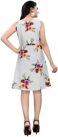 Stylish Fancy Crepe Dresses For Women-thumb1