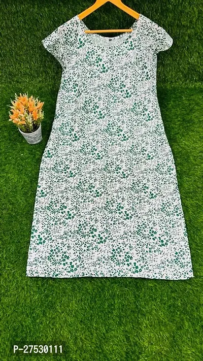 Elegant Printed Crepe Kurta For Women