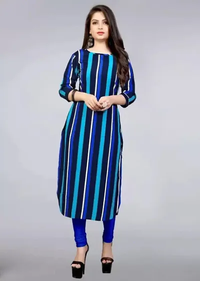 Fancy crepe Kurti