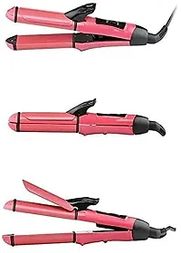 Laxmi 2 in 1 Hair Straightener and Curler | Hair straightener and curler for women(2 in 1 Combo) Beauty Set of Hair Straightener and Hair Curler with Ceramic Plate For Women(Pink)-thumb3