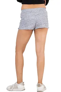 Women Regulart Fit Cotton Night Shorts-thumb1