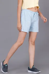 Elegant Multicoloured Cotton Printed Hot Pants For Women-thumb3