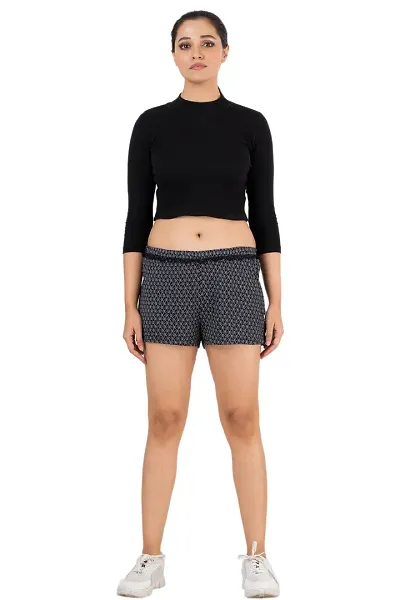 Women Regulart Fit Night Shorts