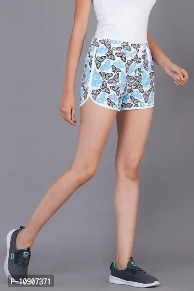 Elegant Multicoloured Cotton Printed Hot Pants For Women-thumb3