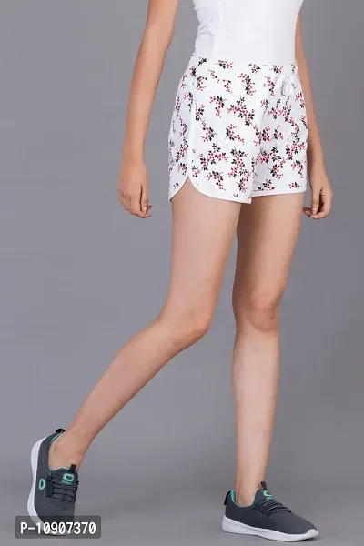 Elegant Multicoloured Cotton Printed Hot Pants For Women-thumb3