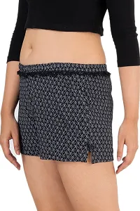 Women Regulart Fit Cotton Night Shorts-thumb3