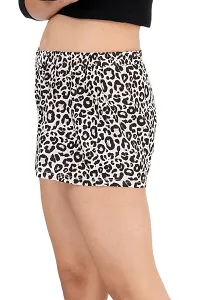 Women Regulart Fit Cotton Night Shorts-thumb4