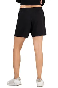 Women Regulart Fit Cotton Night Shorts-thumb1