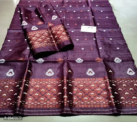 Woven Mekhela Chador Silk Blend Saree