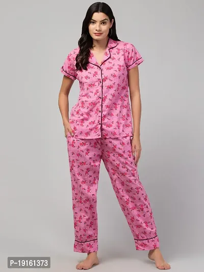 Women's Cotton Night Suit-thumb3