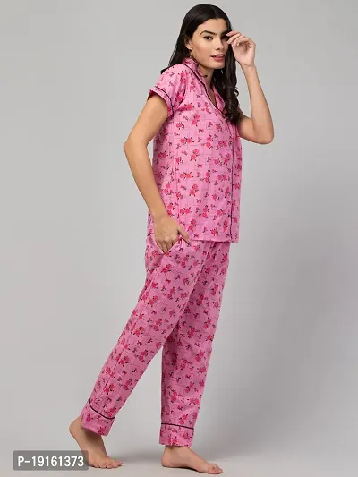 Women's Cotton Night Suit-thumb2