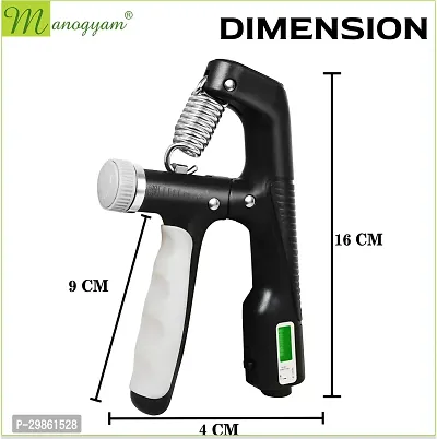 Adjustable Hand Grip Strengthener Adjustable 10-100Kg Exerciser With Counter-thumb2