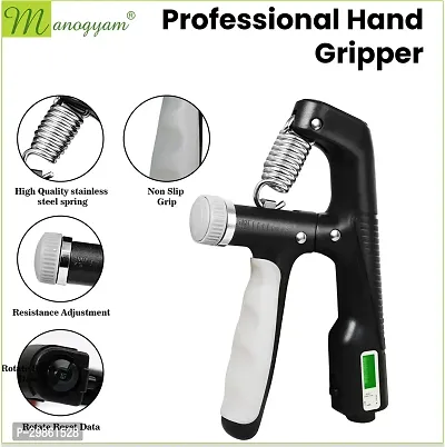 Adjustable Hand Grip Strengthener Adjustable 10-100Kg Exerciser With Counter-thumb3