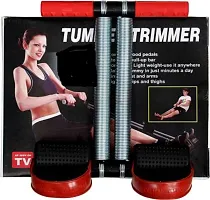 Double Steel Spring Tummy Trimmer Red Color-thumb1