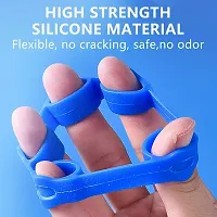 Combo Pack Of Hand Grip And Finger Exerciser Strength Trainer Hand Workout Kit-thumb2