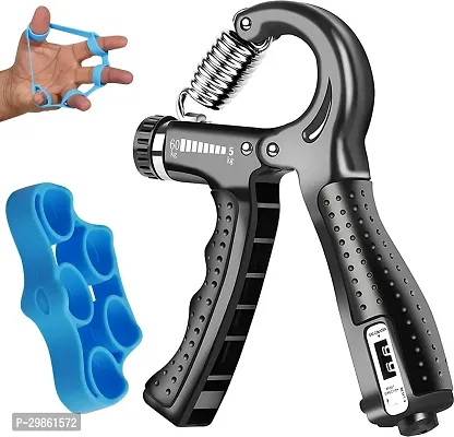 Combo Pack Of Hand Grip And Finger Exerciser Strength Trainer Hand Workout Kit