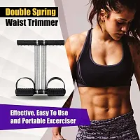 Tummy Trimmer, Ab Wheel Roller And Toning Tube, Pushup Bar With Skipping Rope-thumb1