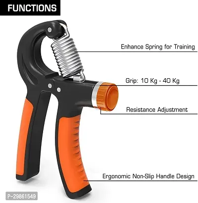 Combo Wrist And Hand Grip Exerciser For Muscle Building And Injury Recovery-thumb2