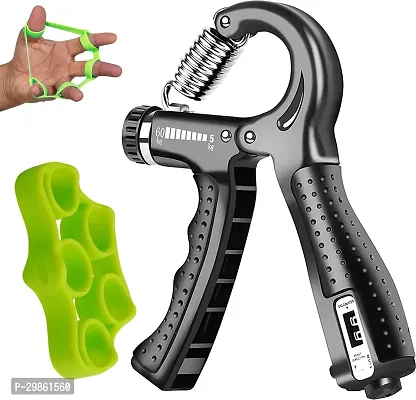 Combo Pack Of Hand Grip And Finger Exerciser Strength Trainer Hand Workout-thumb0