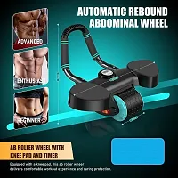 Automatic Rebound Abdominal Wheel Elbow Support,Core Workout Equipment-thumb1