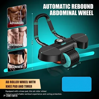 Automatic Rebound Abdominal Wheel Elbow Support,Core Workout Equipment-thumb2