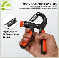 2Pc Hand Gripper For Best Hand Exerciser Grip Adjustable 10Kg Hand Grip/-thumb3