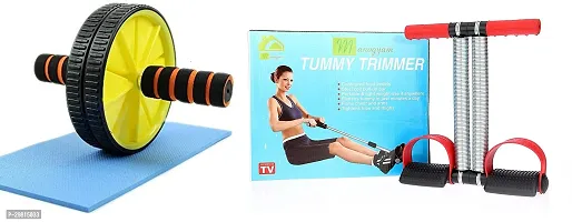 Combo Of Tummy Trimmer And Ab Roller-thumb0