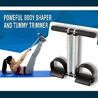 Double Spring Tummy Trimmer, Waist Trimmer, Ab Exerciser, Gym - Multipurpose Fitness Equipment for Men and Women-thumb2