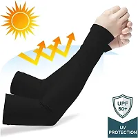 Outdoor Indoor Use Unisex Arm Sleeves UV Tan Protection for Men Women Children with Compression  Cooling Effect (3 Pair - 6pcs - for Left  Right Hand)-thumb4