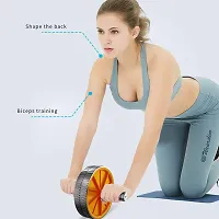 Khargadham Combo of Tummy Twister and AB Roller Abs Exercise Workout Gym Equipment Home For Men Women-thumb4