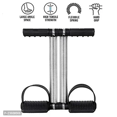 Double Spring Tummy Trimmer, Waist Trimmer, Ab Exerciser,Gym - Multipurpose Fitness Equipment for Men and Women-thumb2