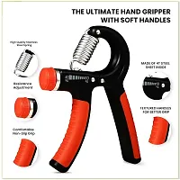 MANOGYAM Hand Gripper for Home  Gym Workout Hand Exercise Equipment Hand Grip Strengthener for Men  Women Power Gripper 10-40Kg (Orange)-thumb2