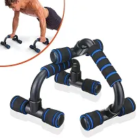 Manogyam AB Roller  Foldable Push Up Bar with Knee Mat | Ab Wheel Roller | Push Up Stands | Dips Stands for Chest  Arm Workout | Ab Wheel for Abdominal Exerciser | Ab Exerciser Fitness Accessories-thumb3